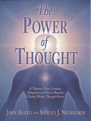 cover image of The Power of Thought